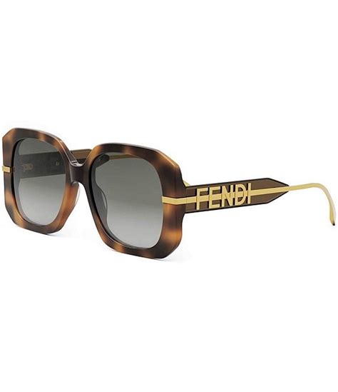 Fendi 'Fendigraphy 55mm Geometric Sunglasses 